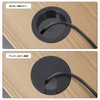 KESYOO 6pcs Cable Wire Hole Cap Wire Desk Wire Lid