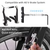 Hapleby 4PCS Premium Bike Brake Pads, Professional Mountain Bicycle V-Brake