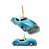 PopTopToys Blue Sedan Tin Ornament