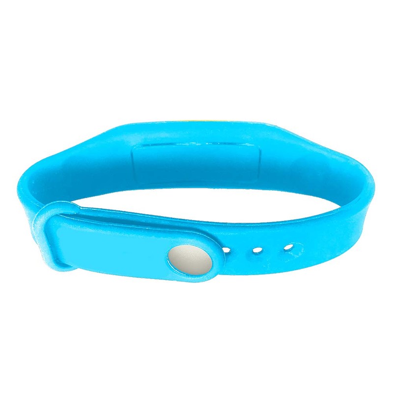 Sanitizer Bracelets - Malibu Blue - Refillable Hand Sanitizer Wristband