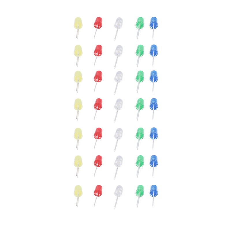 1000Pcs LED Light Emitting Diode Assortment Kit Bulb Lamp Components