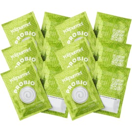 Yogourmet Yogurt Starter With Probiotics (12 Pack Bulk Version) - Make Yogurt at Home - Starter Culture - All Natural, Gluten Free, Kosher, Halal - 3 g Sachets