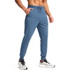 Pudolla Men's Lightweight Sweatpants with Pockets Ultra 4-Way Stretch Joggers