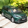 BDTCTK 1:24 Compatible for Sienna Car Model, Pull Back Diecast