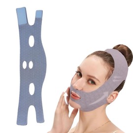 TISCH Beauty Face Sculpting Sleep Mask, V Shape Face V Line Shaping Face Mask, Double Chin Reducer, Face Lifting Belt, Face Tightening Chin Up Mask for Women and Men, Face Slimming