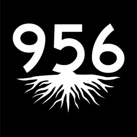 JMM Industries 956 Roots Texas Area Code TX Vinyl Decal Sticker White CarWindow Bumper 2-Pack Premium Quality UV Resistant Laminate ACS0250