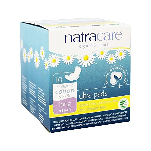 Natracare 3104 Ultra Long Pads 10 Count