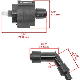 Ignition Coil for Honda Rancher 350 TRX350 2x4 4x4 2000-2006