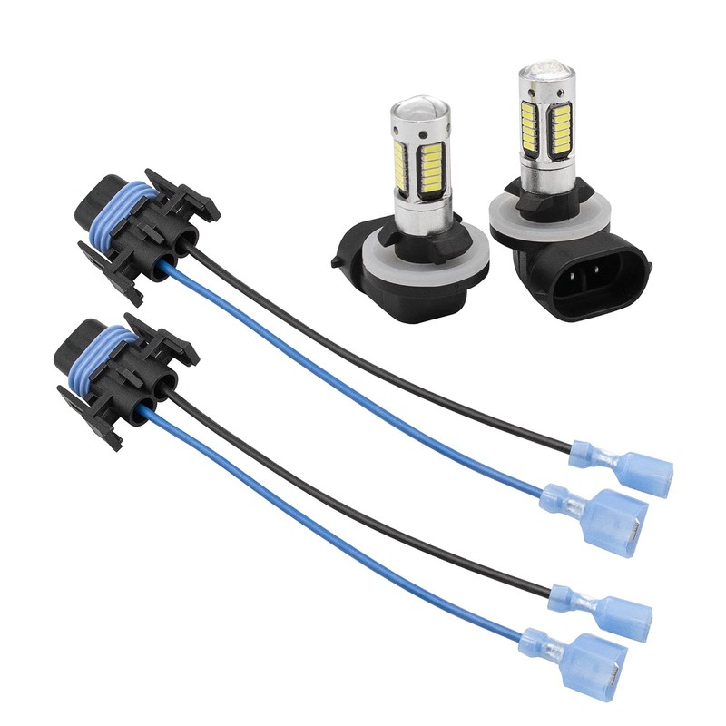 Club Car LED Headlight Bulb,Golf cart Wire Harness for Club