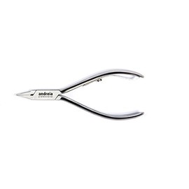 Andreia Professional Nail Cutter (Straight-Tipped) - Stainless Steel, Sharp Pointed Straight Nail Clipper for Normal and Ingrown Nails - Durable Nail Care Pedicure Manicure Tools