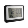 Digital Clock Large Display Blue Backlight Temperature Humidity Function Wall