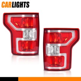 carlights Fit For Ford F150 F-150 Pickup 2018 2019 2020 Brake Tail Lights Lamps Left+Right