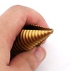Step Drill, Hexagonal Shaft, Titanium Coating, Drilling, Expanding Holes, Sharp,