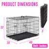 FDW Dog Crate Dog Cage Pet Crate for Large Dogs