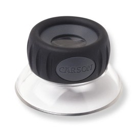 Carson 17.5x Carson Loupe Magnifier LumiLoupe - For Stamps, Coins, Jewelry, Miniatures