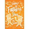Daddy's 1st Fathers Day with Twins: Cute First Fathers Day
