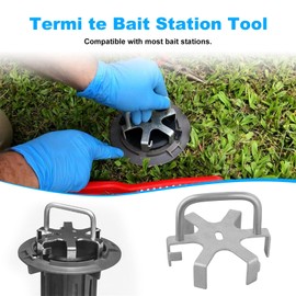 Termi-te Bait Station Tool -Termi-te Access Tool Fit Advance Bait Station Lids Remover- Easy Opening of Bait Station Lids