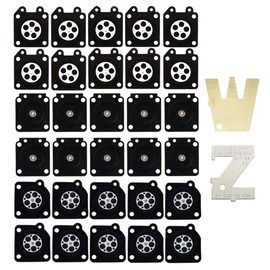 ANTO 95-526 - A015006 - A015019 Metering Diaphragm Assembly for WA WT WY WZ Series ZAMA C1M C1U C1 C1S Carburetor with ZT-1 500-13 Metering Lever Adjustment Tools