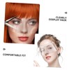 minkissy Hair Cutting Eye Shields 100pcs Plastic Eye Guards Shower