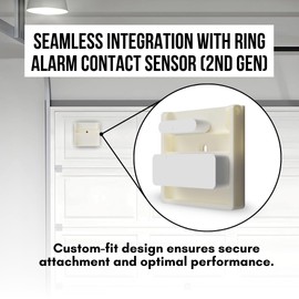 Garage Door Sensor Bracket Compatible with ADT | Universal All-in-One Mounting Kit | Fast and Easy Installation - Sensor Not Included