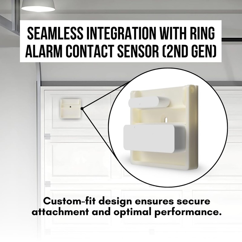 Garage Door Sensor Bracket Compatible with ADT | Universal All-in-One