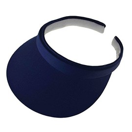 Nayt Women's Cotton Twill Clip-on Visor (Navy Blue)