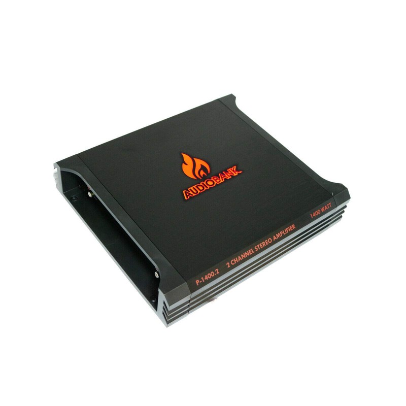 AUDIOBANK 2 Channel 1400 Watt A/B Class Car Audio Stereo
