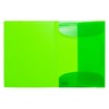 HERMA 19658 Portfolio Folders A4 Translucent Neon Green, Pack of