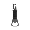 Stackers Black bottle opener keyring