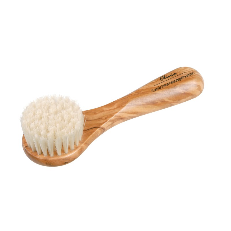 Olive Wood Facial Exfoliating Brush