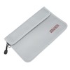 Fireproof Document Bag Waterproof and Fireproof Money Bag with Dual