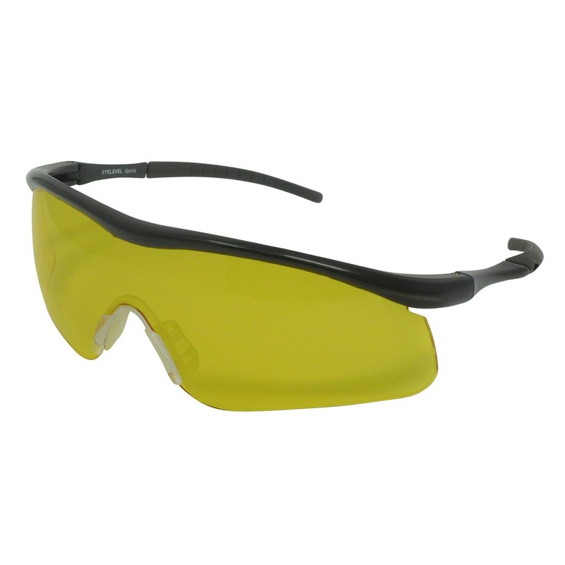 Impact Shooting Safety Glasses Yellow Shatterproof UV400 Lens