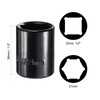 sourcing map 1/2" Drive 6 Point Pneumatic Socket 21mm Metric