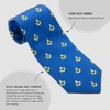 Masonic Silk and Compass Square Woven Tie