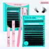 VAVA BEAUTY Boom Kit DIY Clusters, Springtok Bond&Seal, Tweezer, Remover