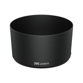 JJC ET-77 Lens Hood Compatible with Canon RF 85mm F2 Macro is STM Lens + EOS R R5 R6 RP Ra C70 Camera