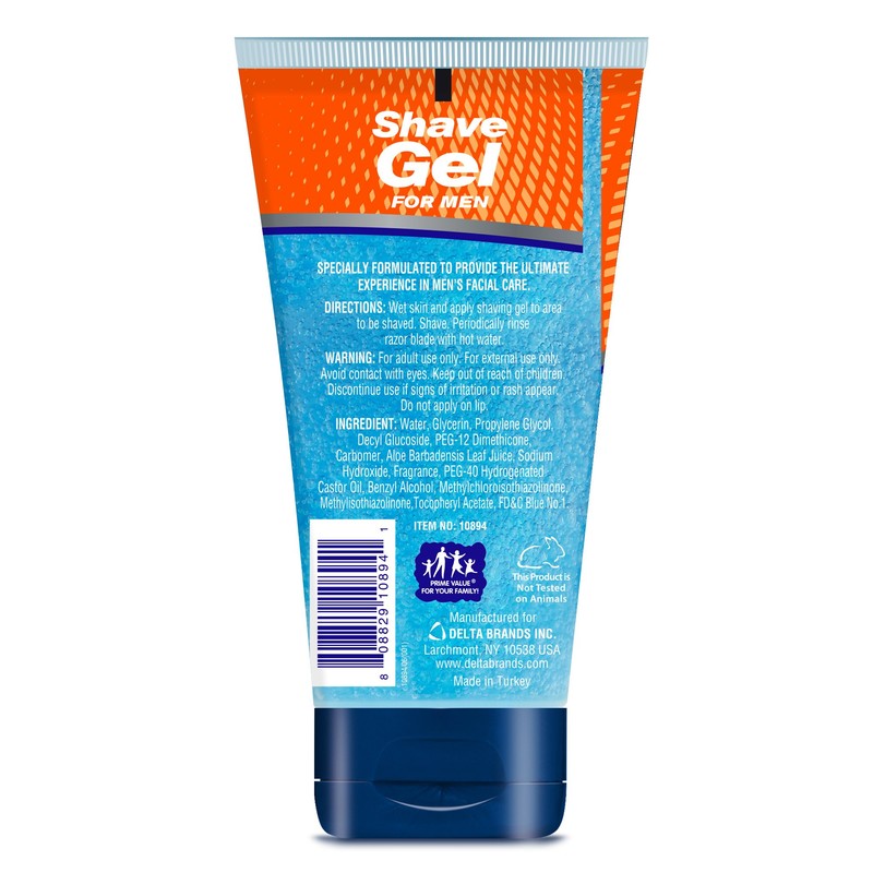 Lucky Super Soft Men's Shave Gel, 5.9 Ounce