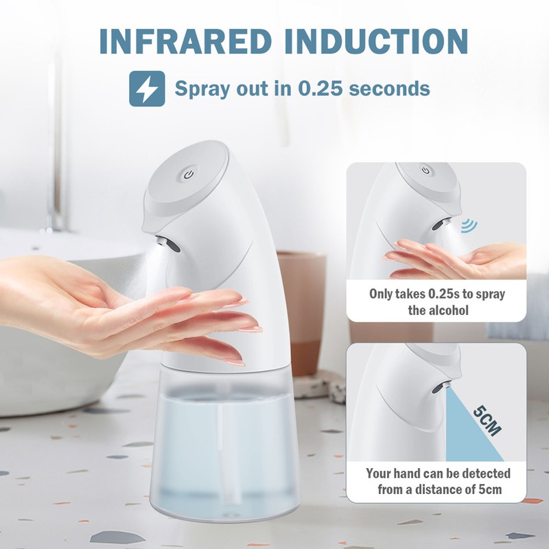 Automatic Soap Dispenser Tabletop 450ml AutoInduction Liquid Soap Dispensing Machine(Foam