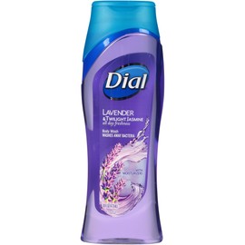 Clean and Refresh Antibacterial Lavender and Twilight Jasmine Body Wash by Dial, 18 Ounce by Dial
