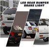 ULTRALTH Smoke LED Tail Lights Rear Bumper Brake Light Kit