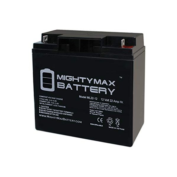 Mighty Max Battery 12V 22Ah Kaishan K500WS Electric Scooter Battery