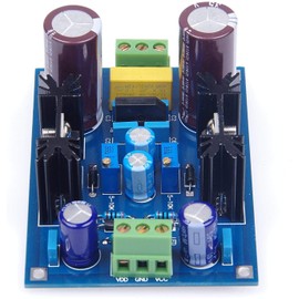 LIVISN LM317 LM337 Adjustable Voltage Regulator Power Supply Board ±1.25V to 37V DC Output