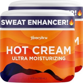 Maple Holistics- Crema caliente de primera calidad que potencia el sudor: loción corporal reafirmante para mujeres y hombres y que modela el cuerpo co