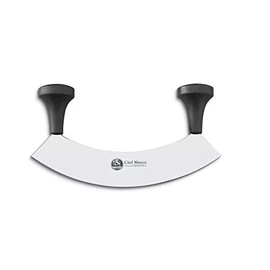 AUSONIA - 67500 440 STAINLESS STEEL BLADE WITH NON TOXIC POLYPROPYLENE KNOBS 26 CM