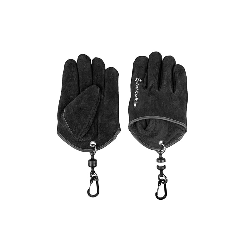 Quick Bonfire Gloves, Black, Small