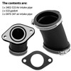 CADUFUELLY Rubber Air Box And Intake Manifold Dust Boot Replacement