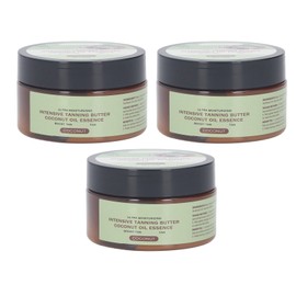 3pcs Tanning Lotion Accelerator Moisturizing Sunless for Bronze Brown Skin Self Tanner Cream 100g