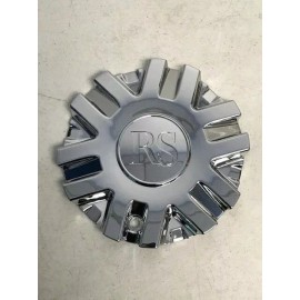 Red Sport Chrome Wheel Center Cap CSRSW99-B1P