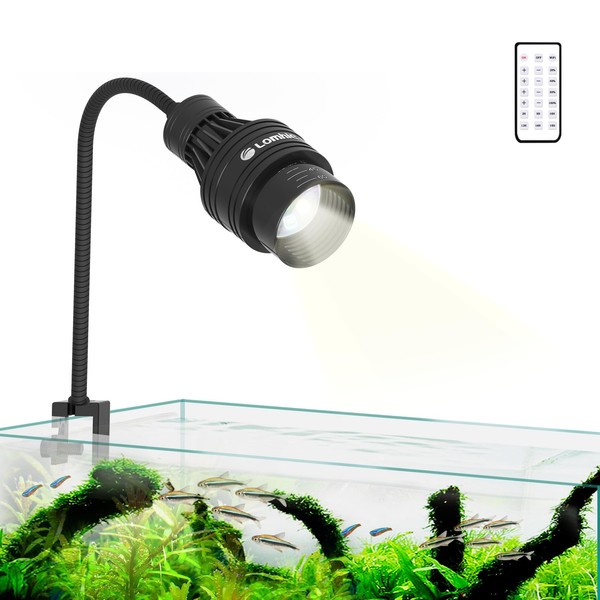 Lominie Asta-15 Full Spectrum LED Aquarium Light with Gooseneck -