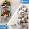 VINIUSIKI Corner Shower Caddy Shelves Rustproof SUS304 Stainless Steel Bathroom